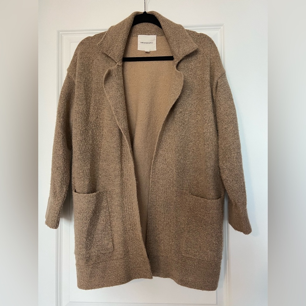 Shacket style cardigan
